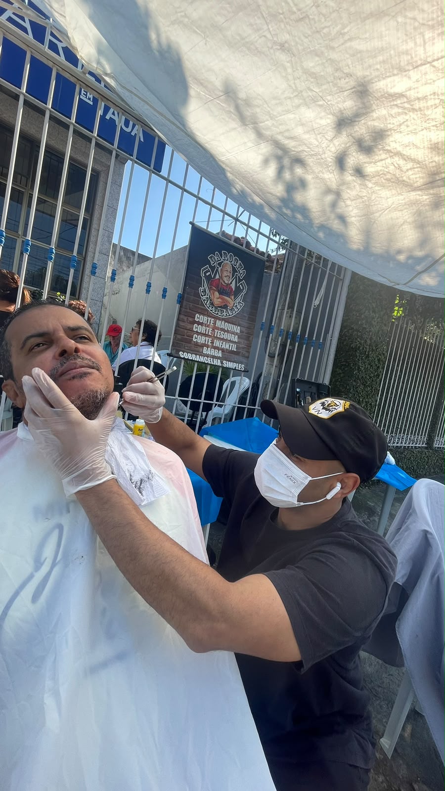 Alinhamento de barba e contornos